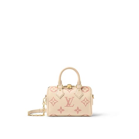 lv speedy 20奶茶色|SPEEDY BANDOULIÈRE 20 手袋 .